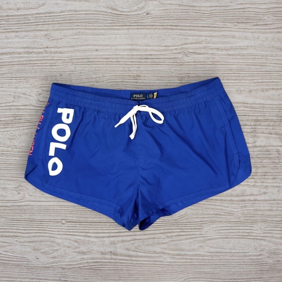 Polo Ralph Lauren Women’s Blue Running Shorts Size Large